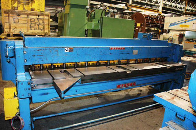 10 GA x 10' WYSONG ... SHEET METAL SHEAR